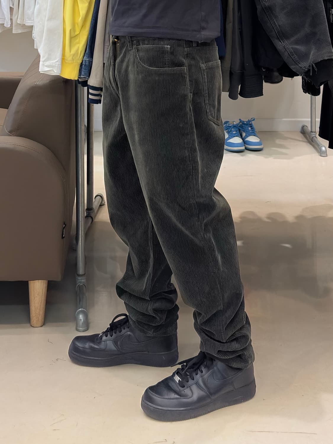 카브엠트 코듀로이 팬츠 카키 상품이미지8
