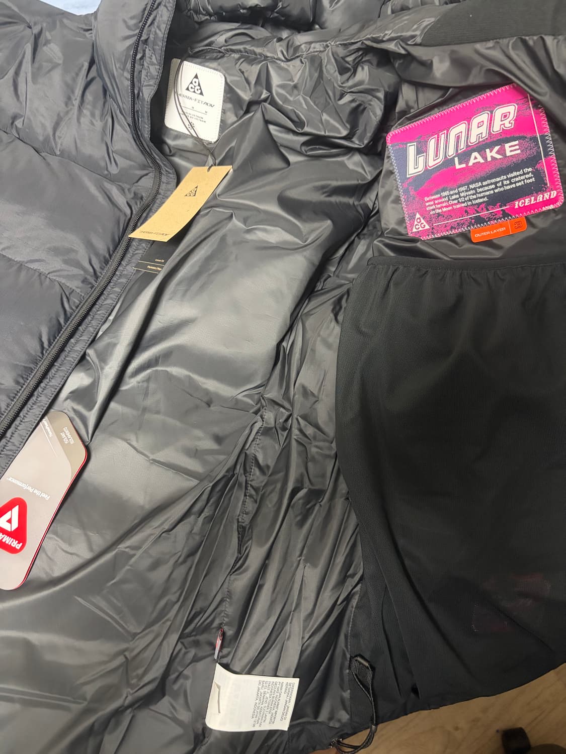 나이키 ACG '루나 레이크' 패딩 PrimaLoft 블랙 서밋 화이트 상품이미지3