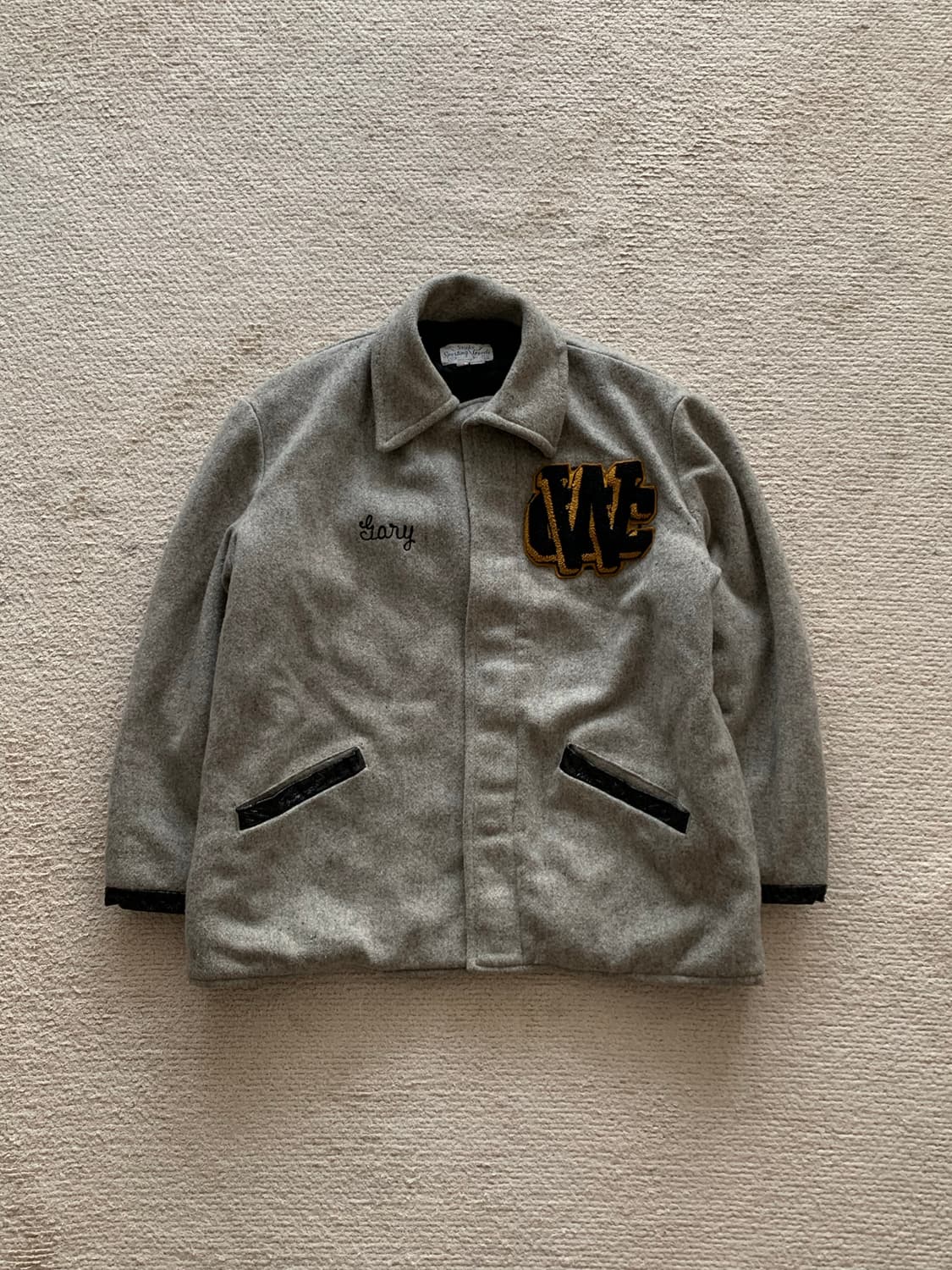 50s 스틱 스포팅 굿즈 울 스포츠 자켓 상품이미지1