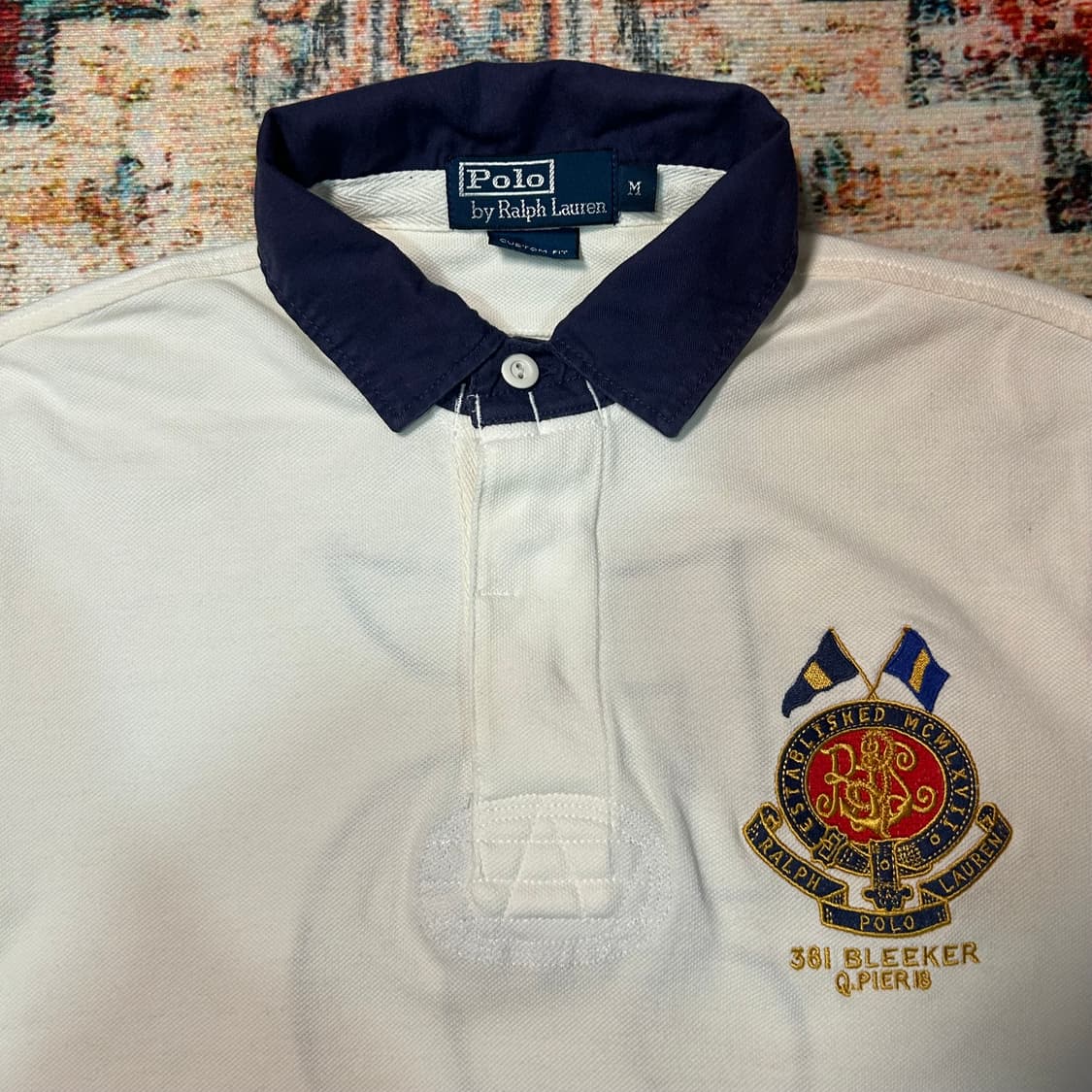 [M] 폴로 랄프로렌 자수 심볼 럭비 반팔 상품이미지4