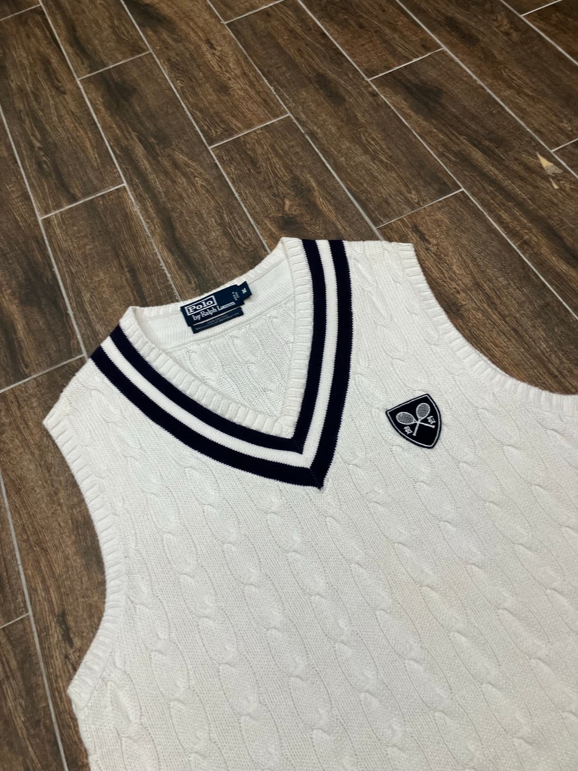 폴로 랄프로렌 코튼 베스트 니트 조끼 상품이미지3