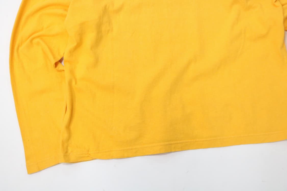 빈티지 루이지애나 비터 레트로 옐로우 롱슬리브 티셔츠 (M) 상품이미지8