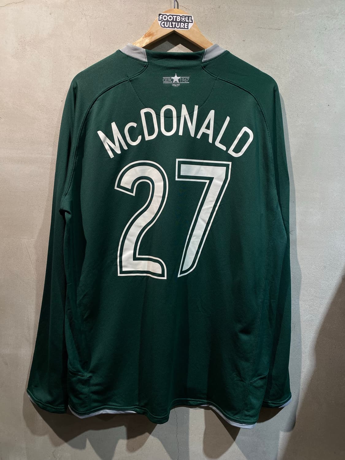 07-08 셀틱 스콧 맥도날드 어웨이 긴팔 유니폼 상품이미지7