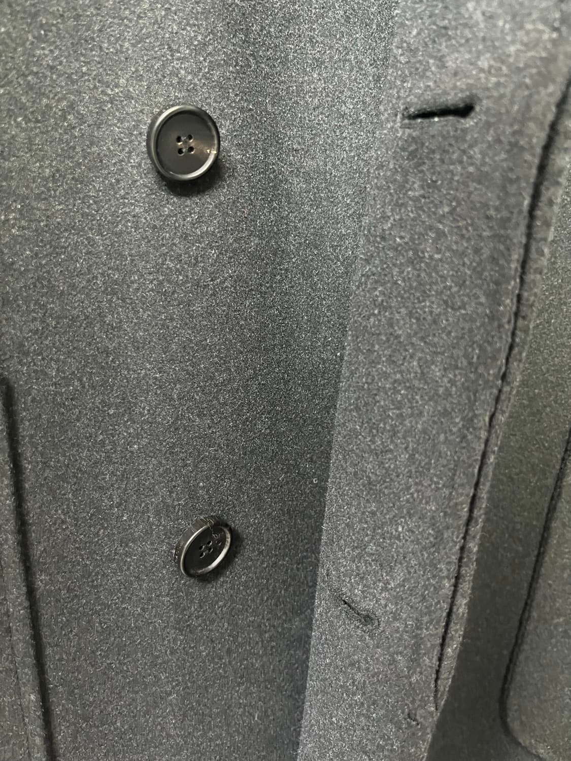 우영미 그레이 캐시미어 코트 48사이즈 상품이미지4