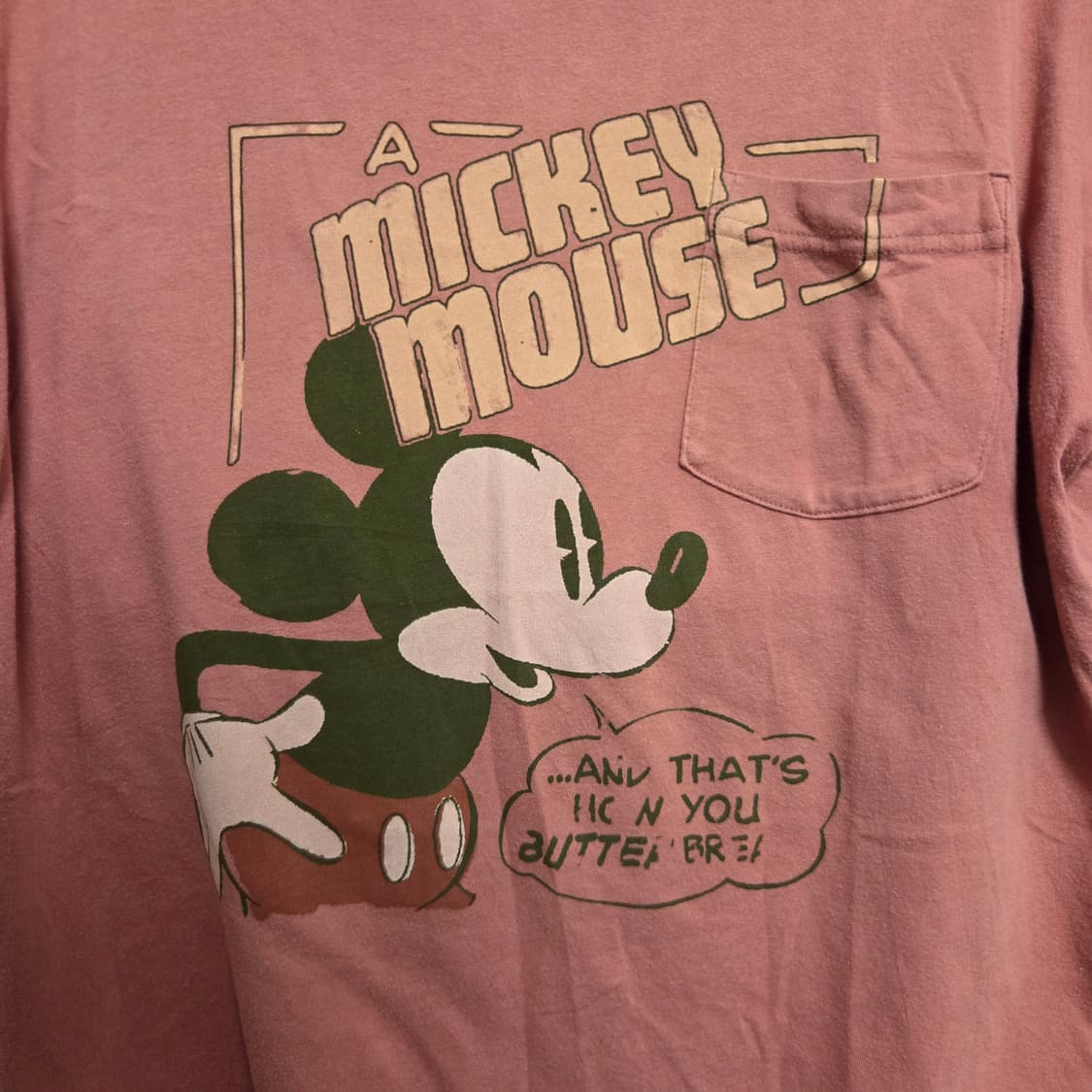 Uniqlo Disney 빈티지 반팔 티셔츠 L(100) 상품이미지2