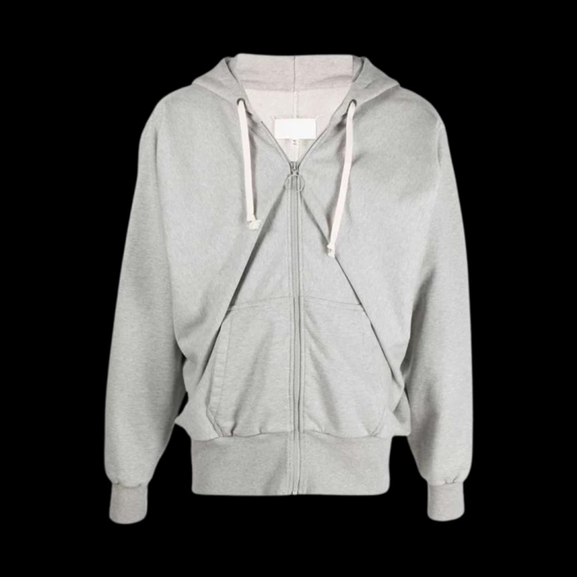 [새제품] 52 마르지엘라 후드 집업 그레이  후디 상품이미지1