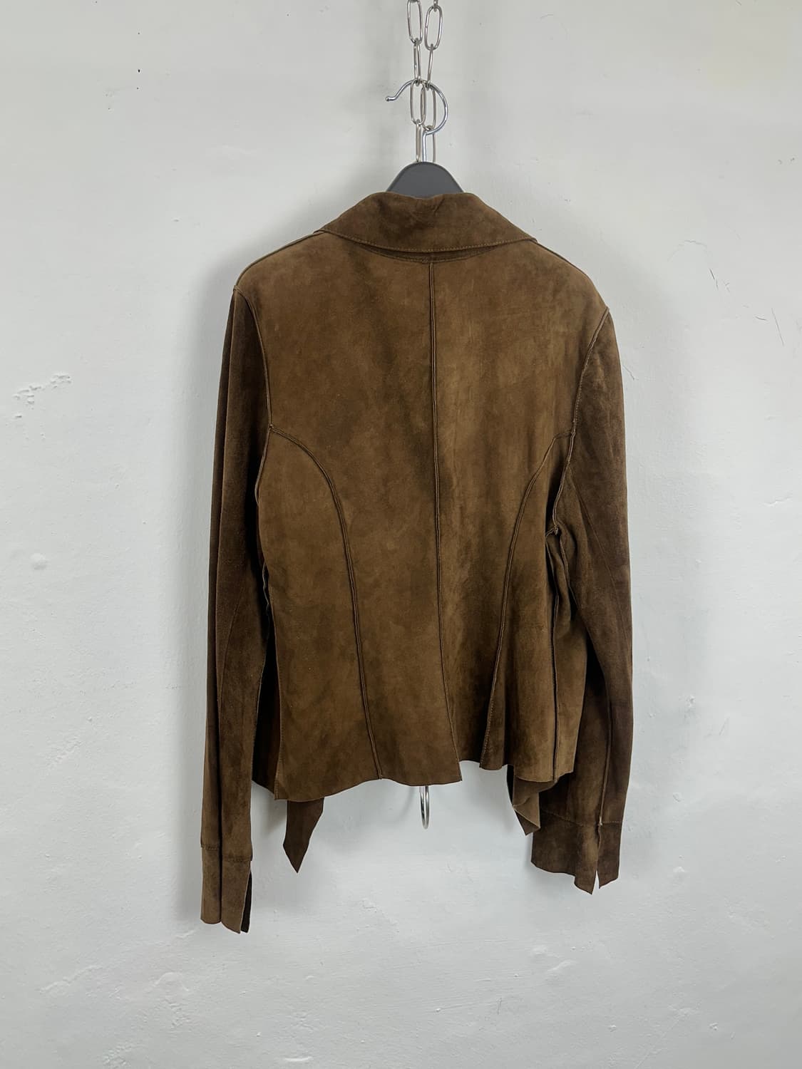 Suede Drape Open Jacket 상품이미지7