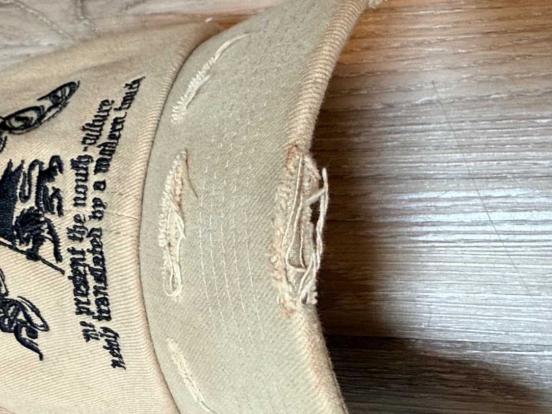 BOY HOOD DESTROYED CAP (BEIGE) 상품이미지3