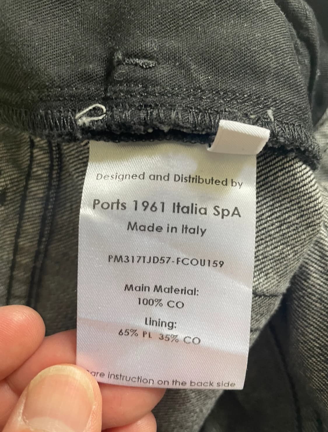 Port 1961 남자 블랙 진 30 사이즈 상품이미지6