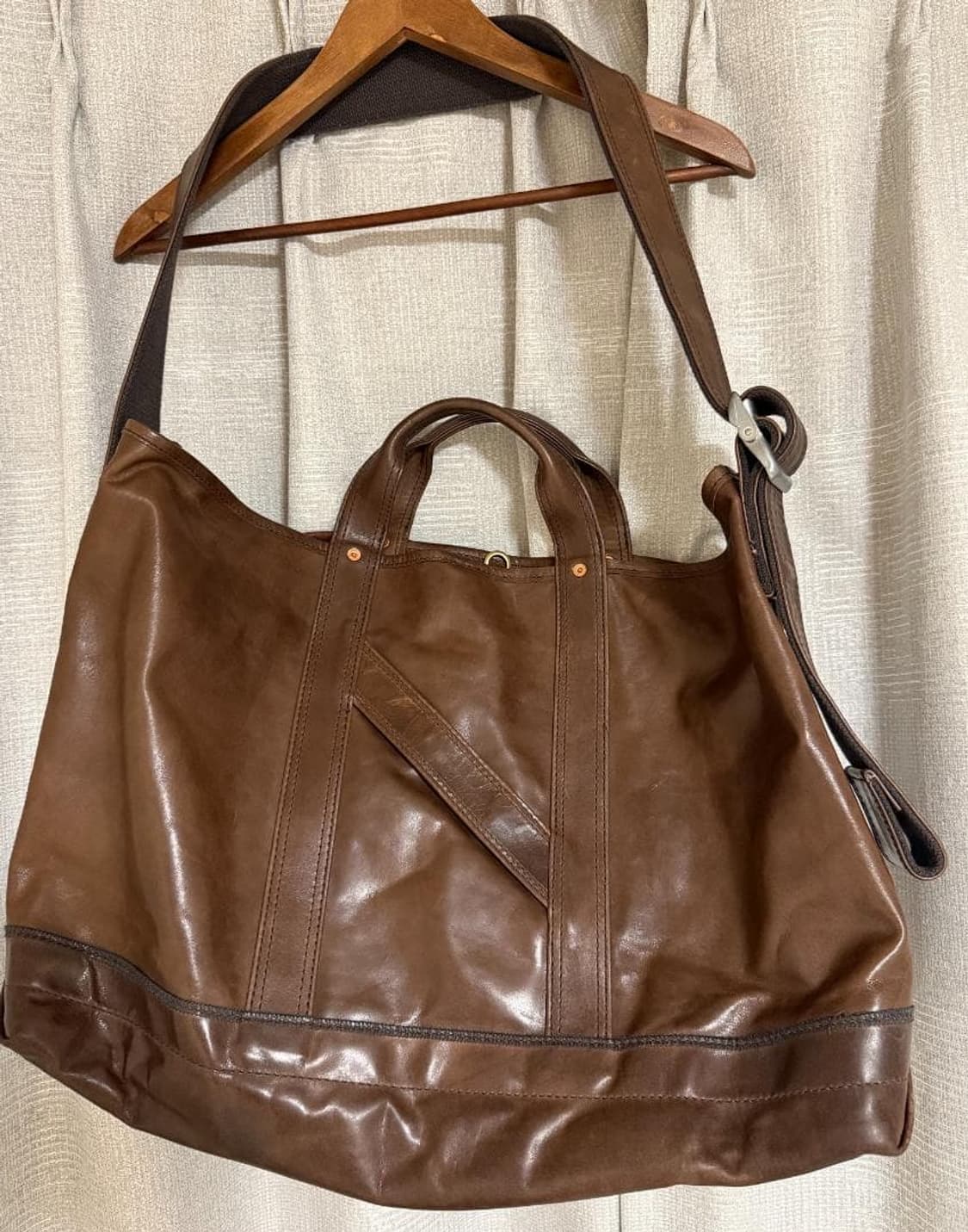 25ss "T.LEDZ" Shoulder Tote Bag (말가죽) 상품이미지2