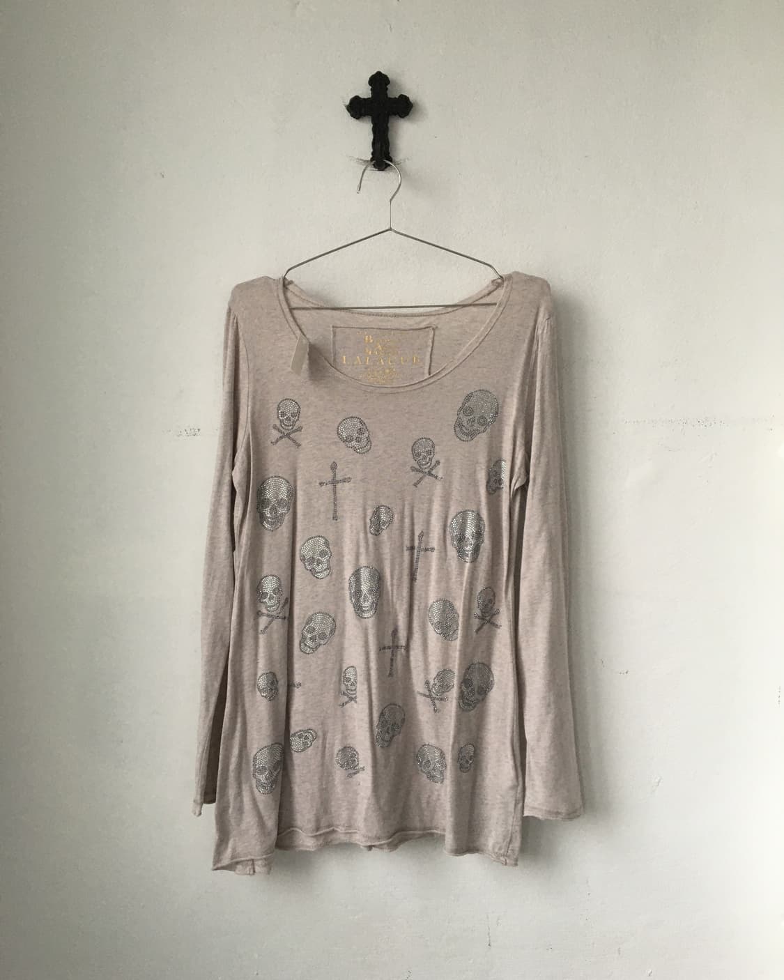 Cubic skull pattern sleeve 상품이미지1