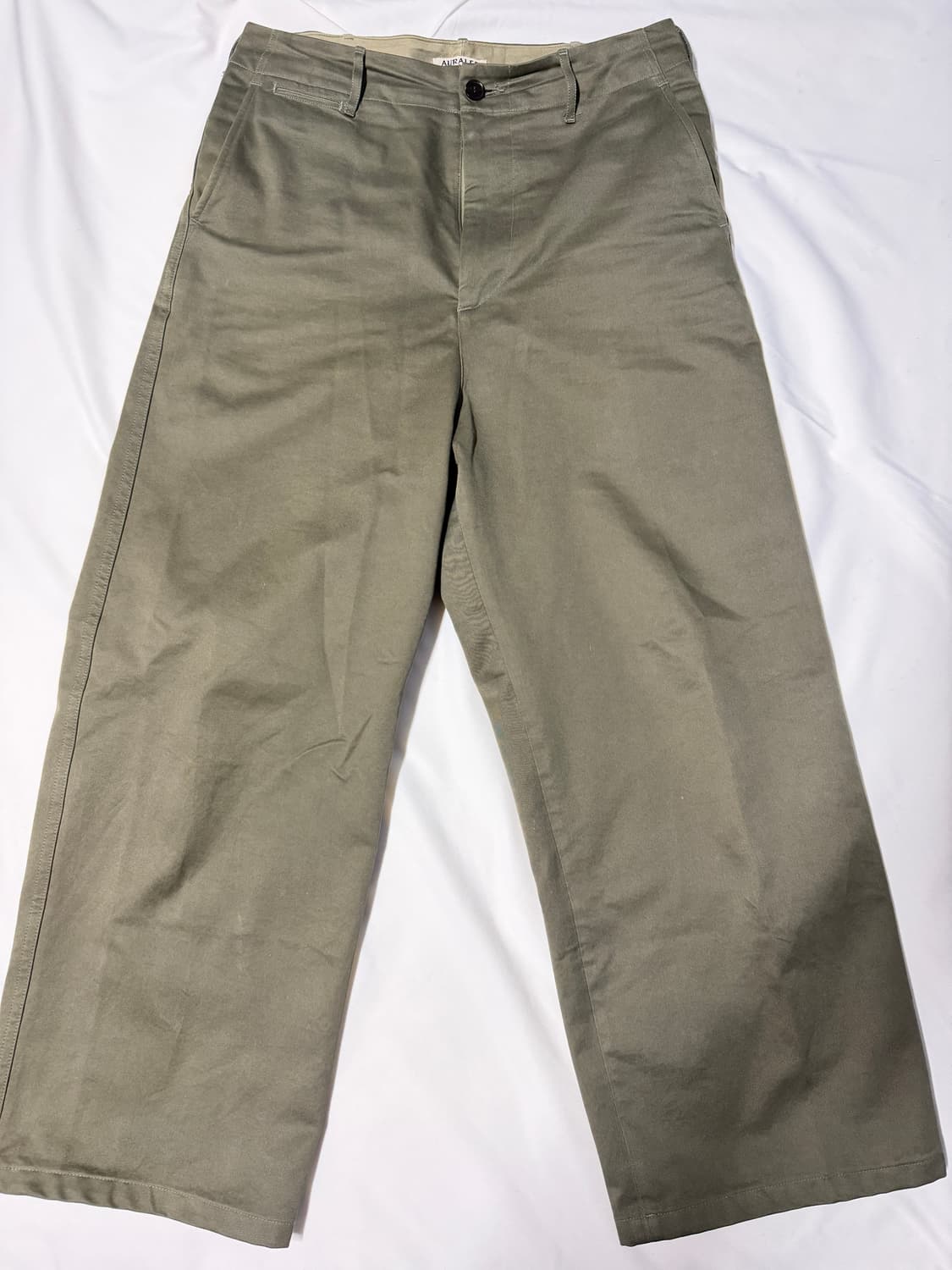 오라리 카키 치노팬츠 (사이즈3) 상품이미지1