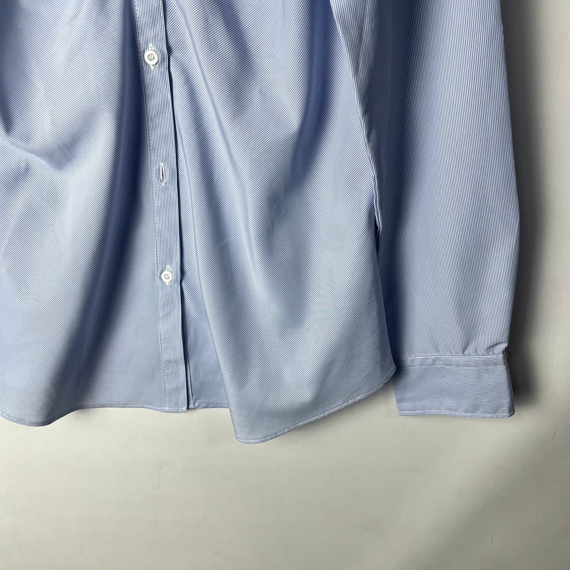 [JPN] 드레이프 스트라이프 핀 블라우스 상품이미지4