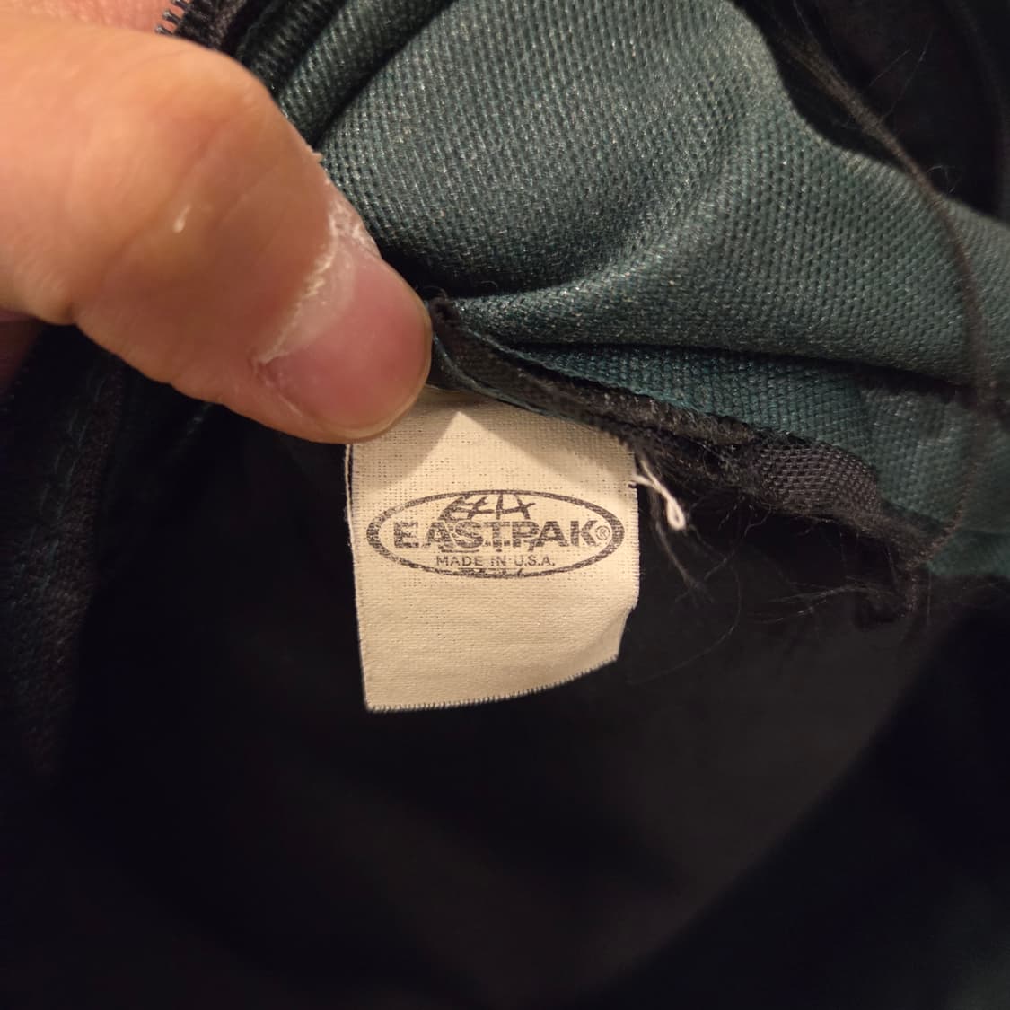 90s 이스트팩 made in usa 그린 상품이미지3