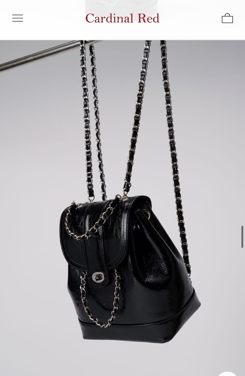 카디널레드 하우아백 (블랙) 상품이미지2