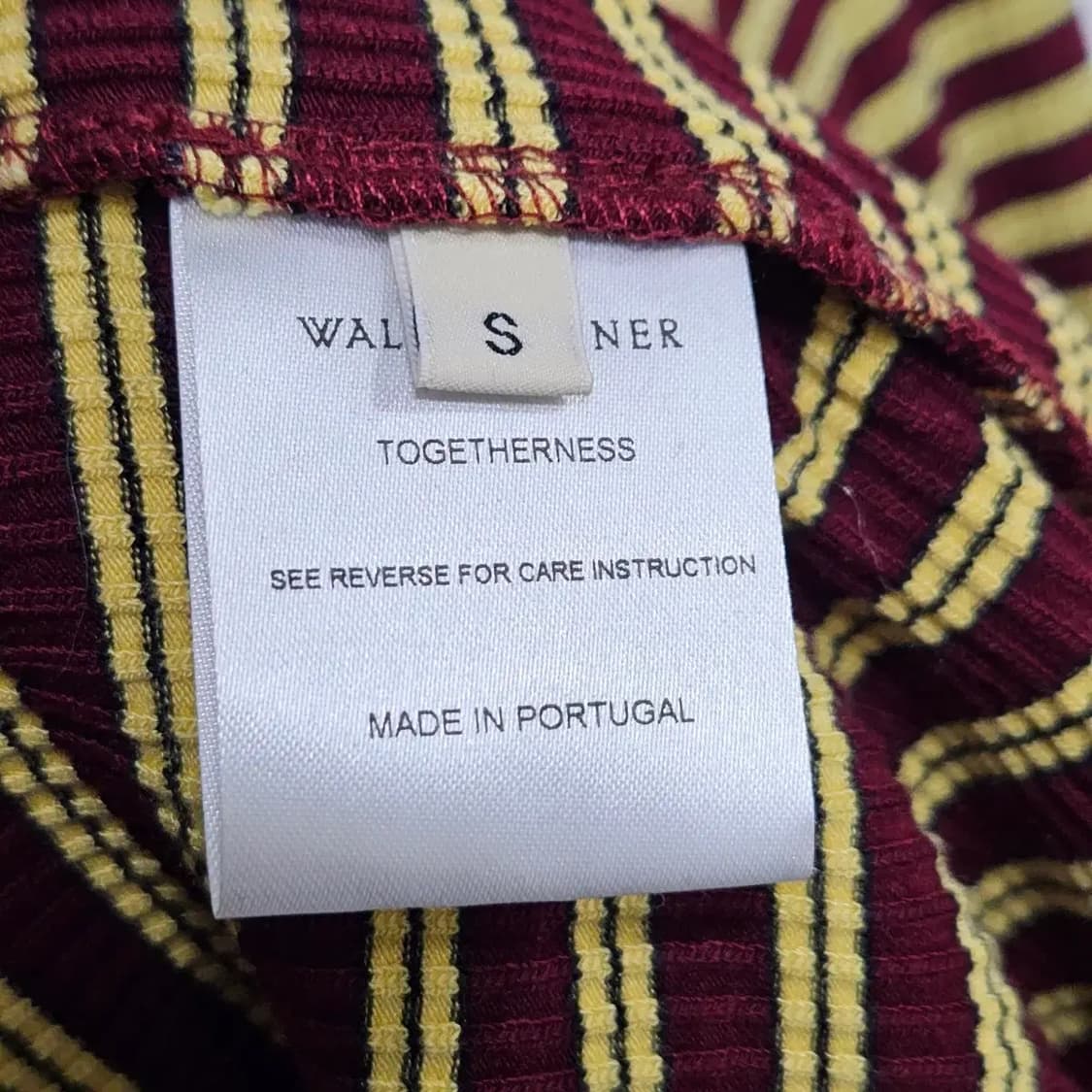 영국 디자이너 WALES BONNER 웨일스보너 스트라이프 카라 롱슬리브 상품이미지9