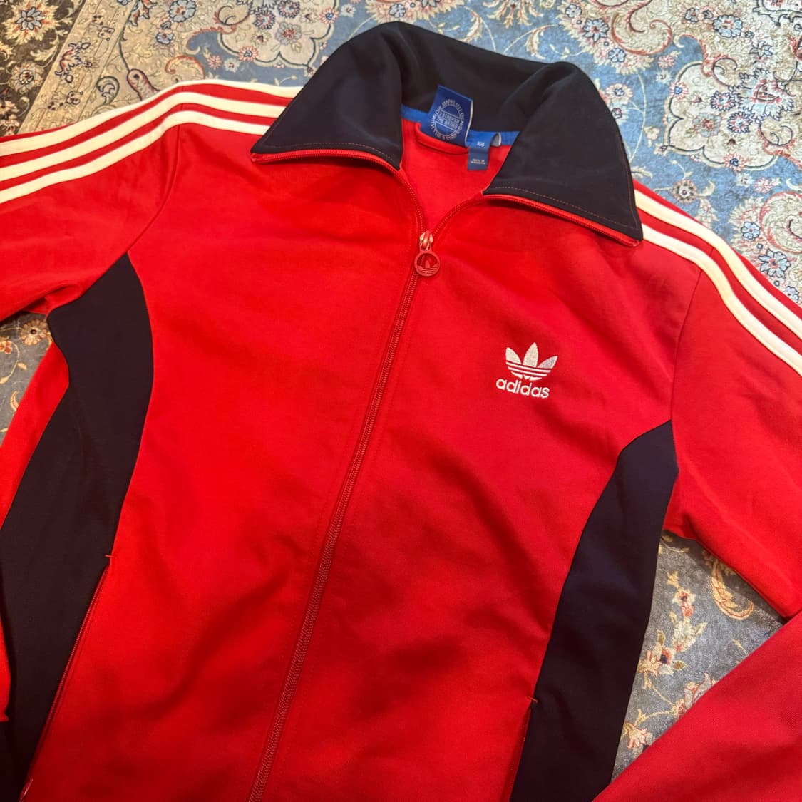 105) 아디다스 검빨 배색 유로파 져지 상품이미지2