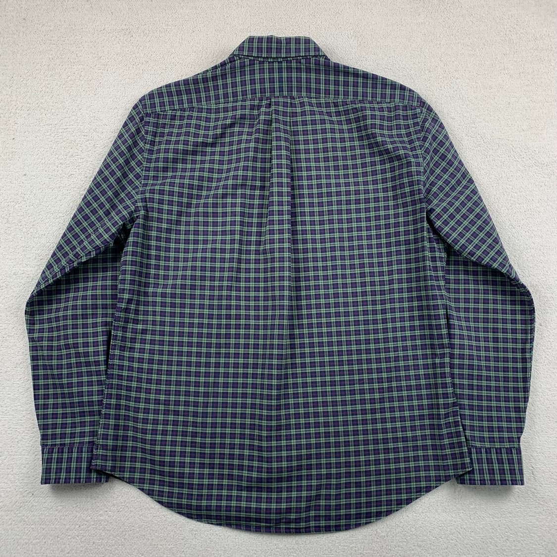 폴로 랄프로렌 포니로고 슬림핏 스트레치 옥스포드 체크 셔츠 상품이미지2