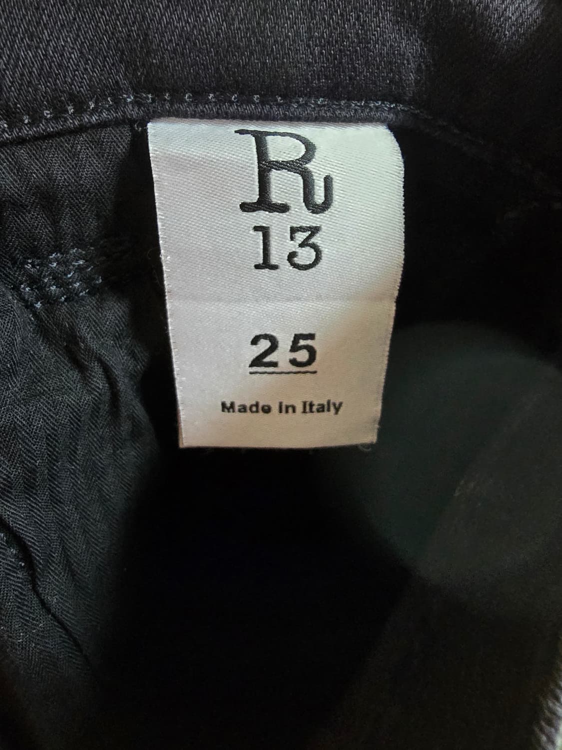 알써틴 블랙 배기핏 데님 팬츠 (1472) 상품이미지5