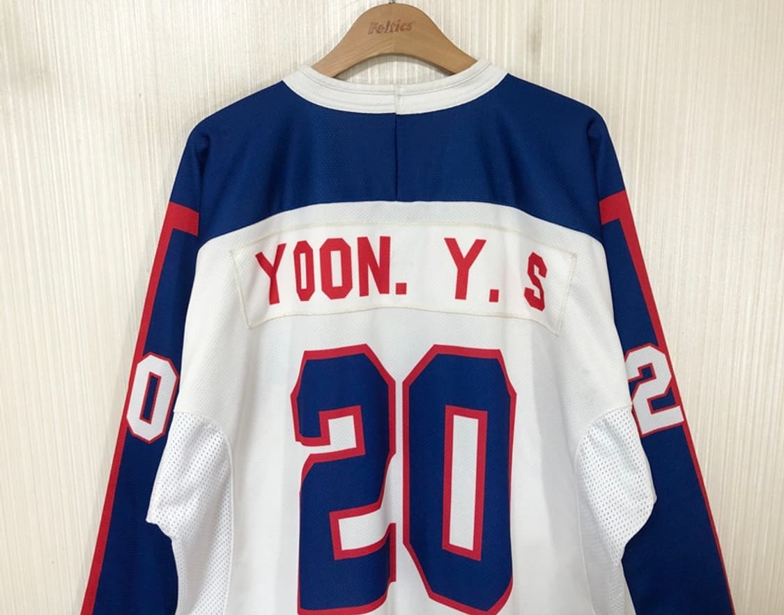 대한민국 아이스하키 국가대표 선수실착유니폼 XXL(홈) #20 상품이미지9
