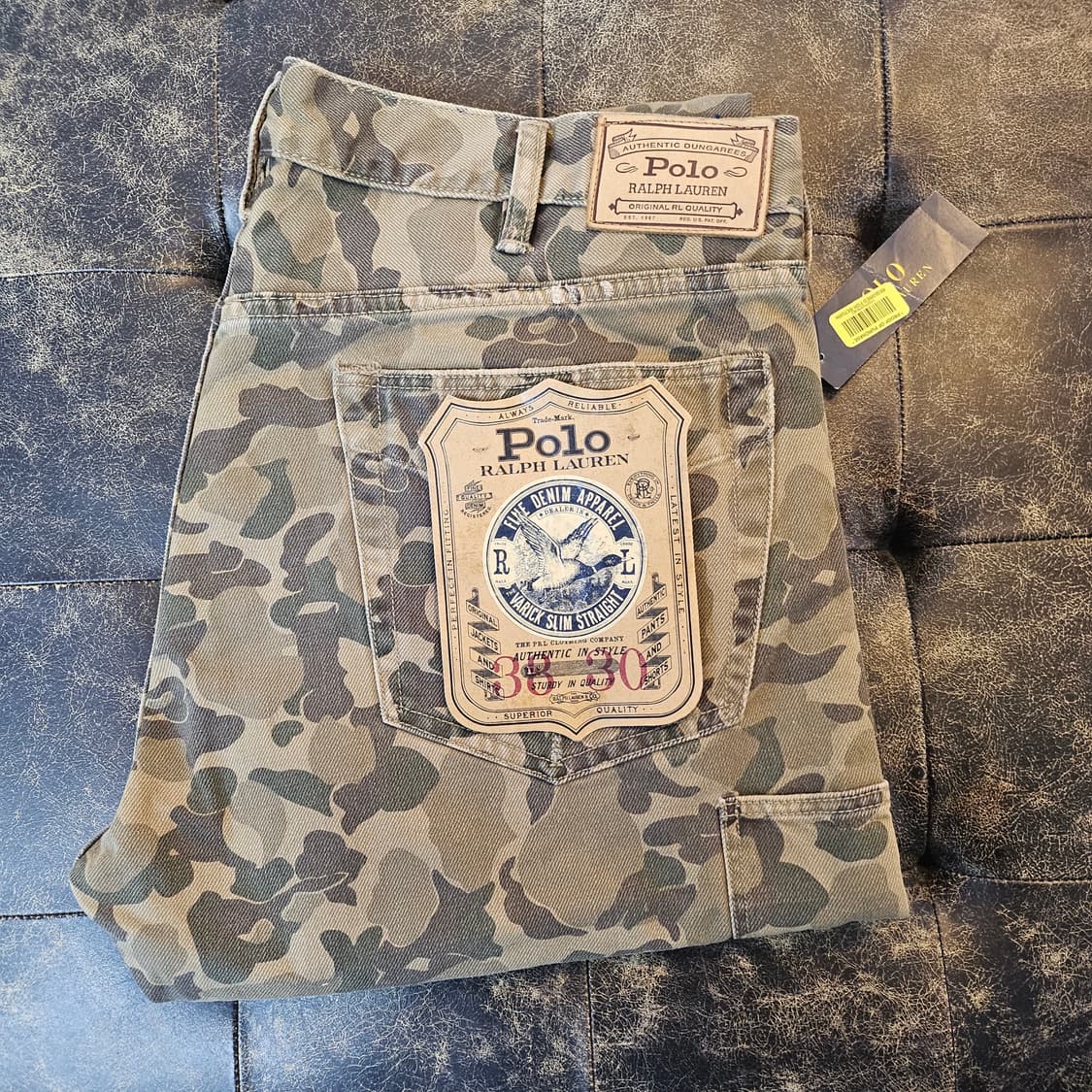 폴로 랄프로렌 카모플라주 진 상품이미지1