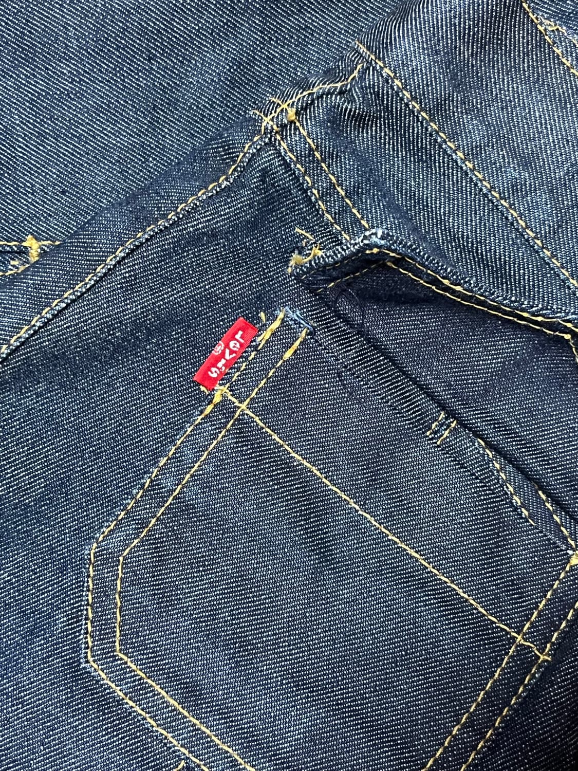 리바이스 플리츠 데님 스커트 상품이미지3