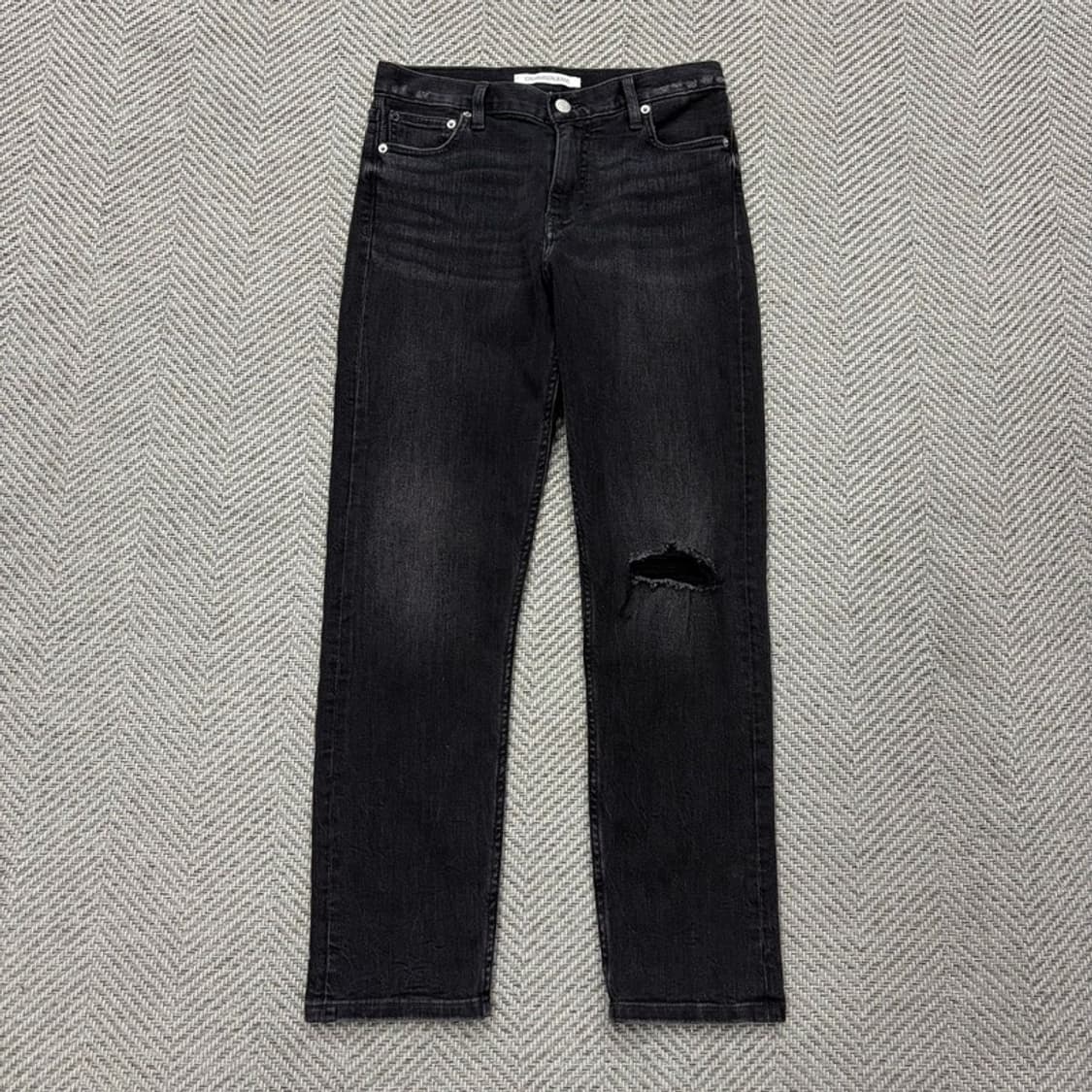 캘빈클라인진스 디트로이트 흑청 팬츠 v2457 상품이미지1