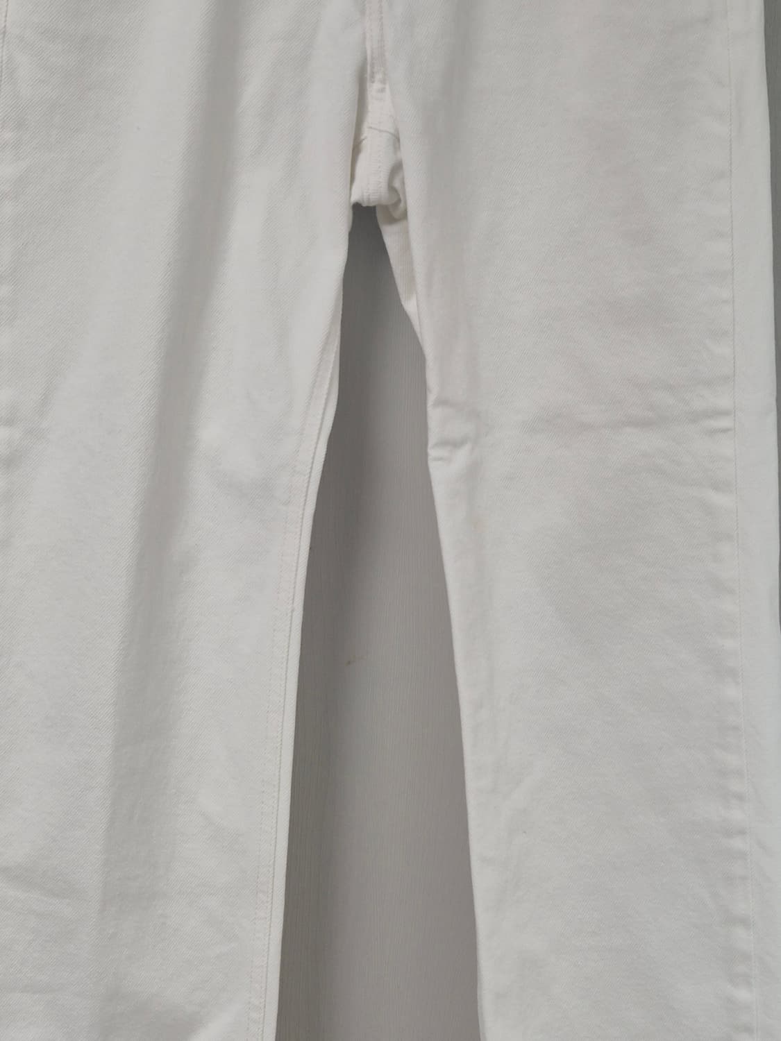 화이트 세미와이드 데님 30인치 (상태최상) 상품이미지4