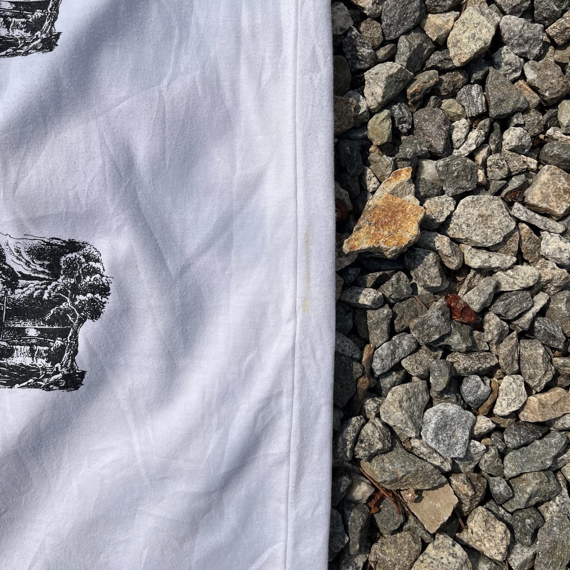 DIBUHO 그래픽세부 패턴 와이드 팬츠(실측확인) 상품이미지9