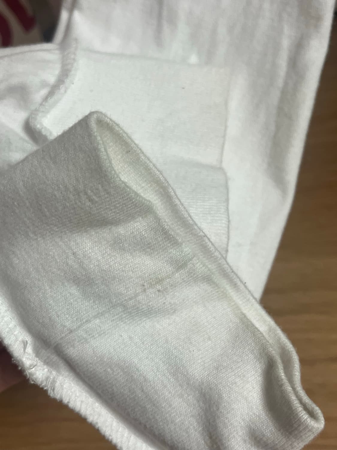 사파리스팟 하이웨이 인 롱슬리브 티셔츠 화이트 레드 상품이미지2