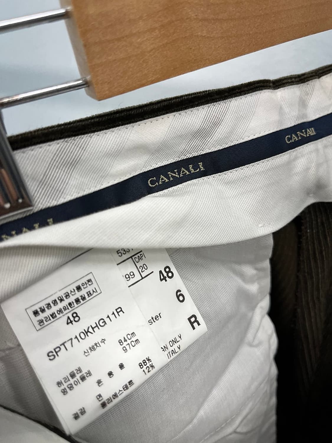 32) 까날리 이태리 코듀로이 팬츠  상품이미지8