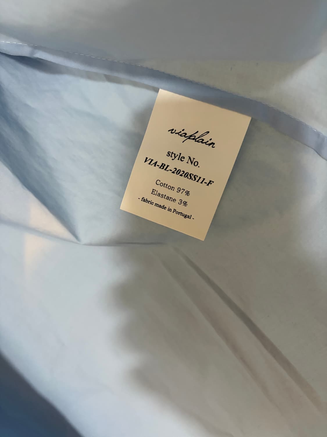 Via plain 반팔셔츠 텍도 안뗀 새상품 판매합니다.  상품이미지3