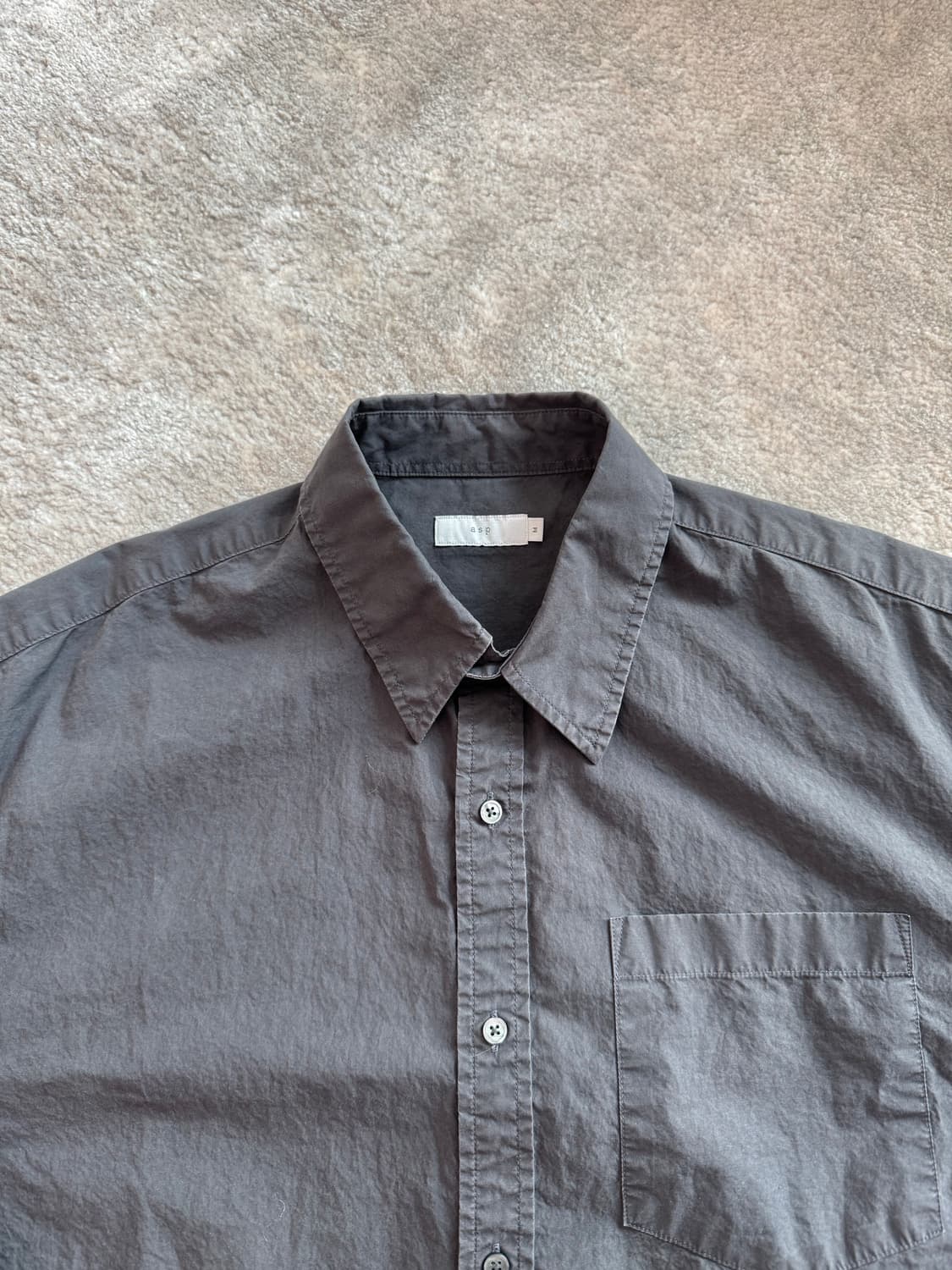 [파브레가] 카일리 체크 셔츠 2사이즈 (다크 네이비) 상품이미지7