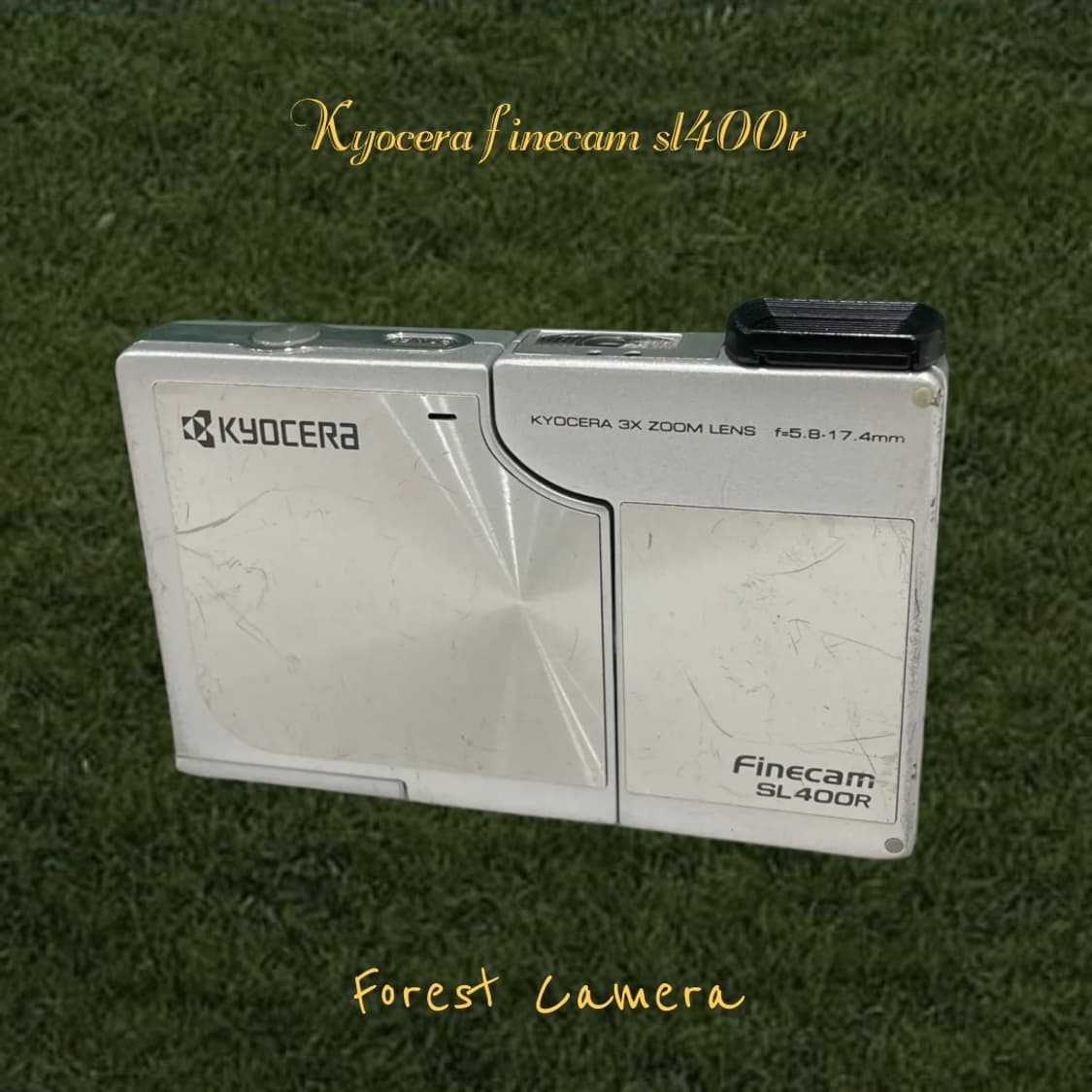 (셀카/희귀) 교세라 finecam sl400r 디지털카메라 상품이미지1
