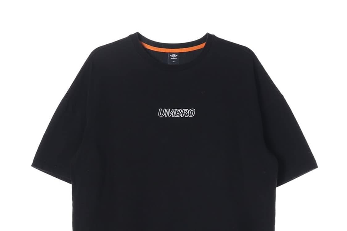 엄브로 로고 포인트 오버핏 반팔 티셔츠 L 상품이미지3