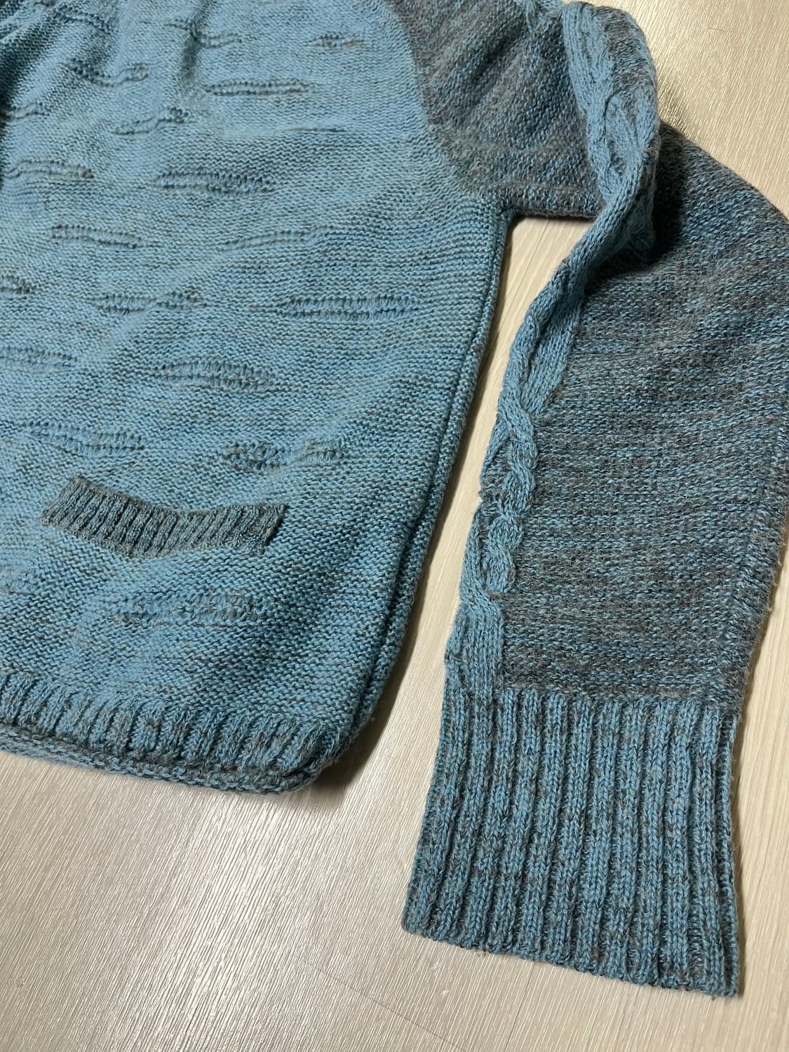 SYSTEM 니트 판매합니다 상품이미지4