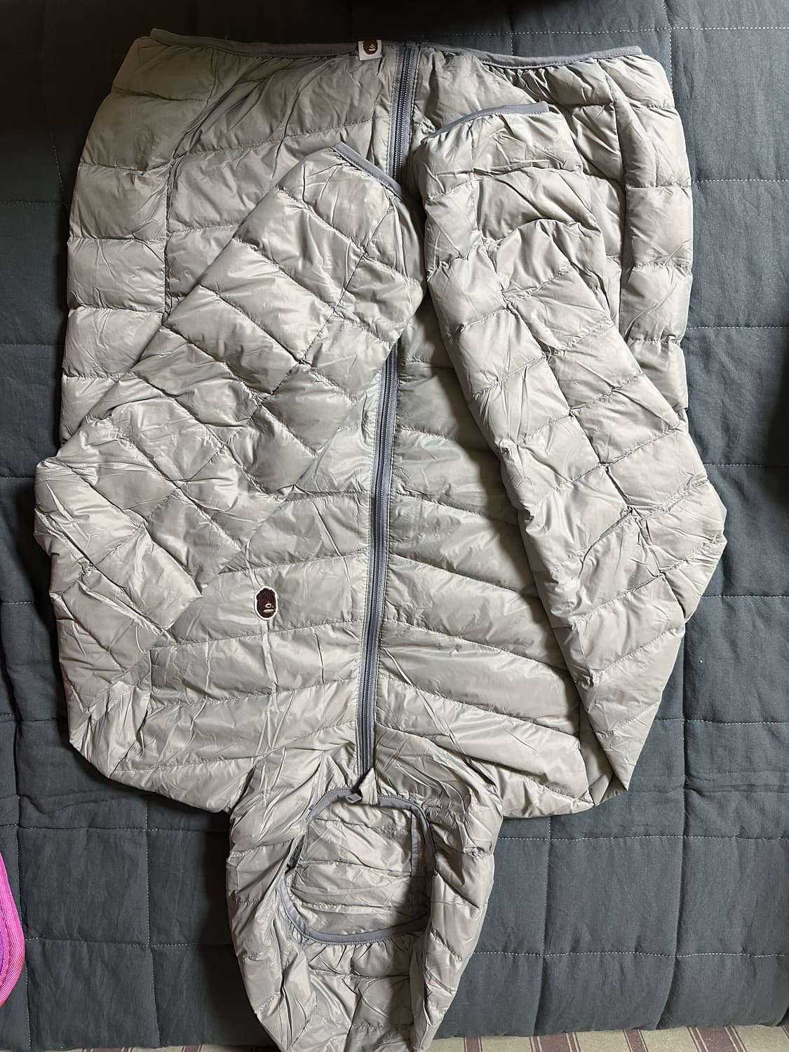 베이프 경량패딩 상품이미지1