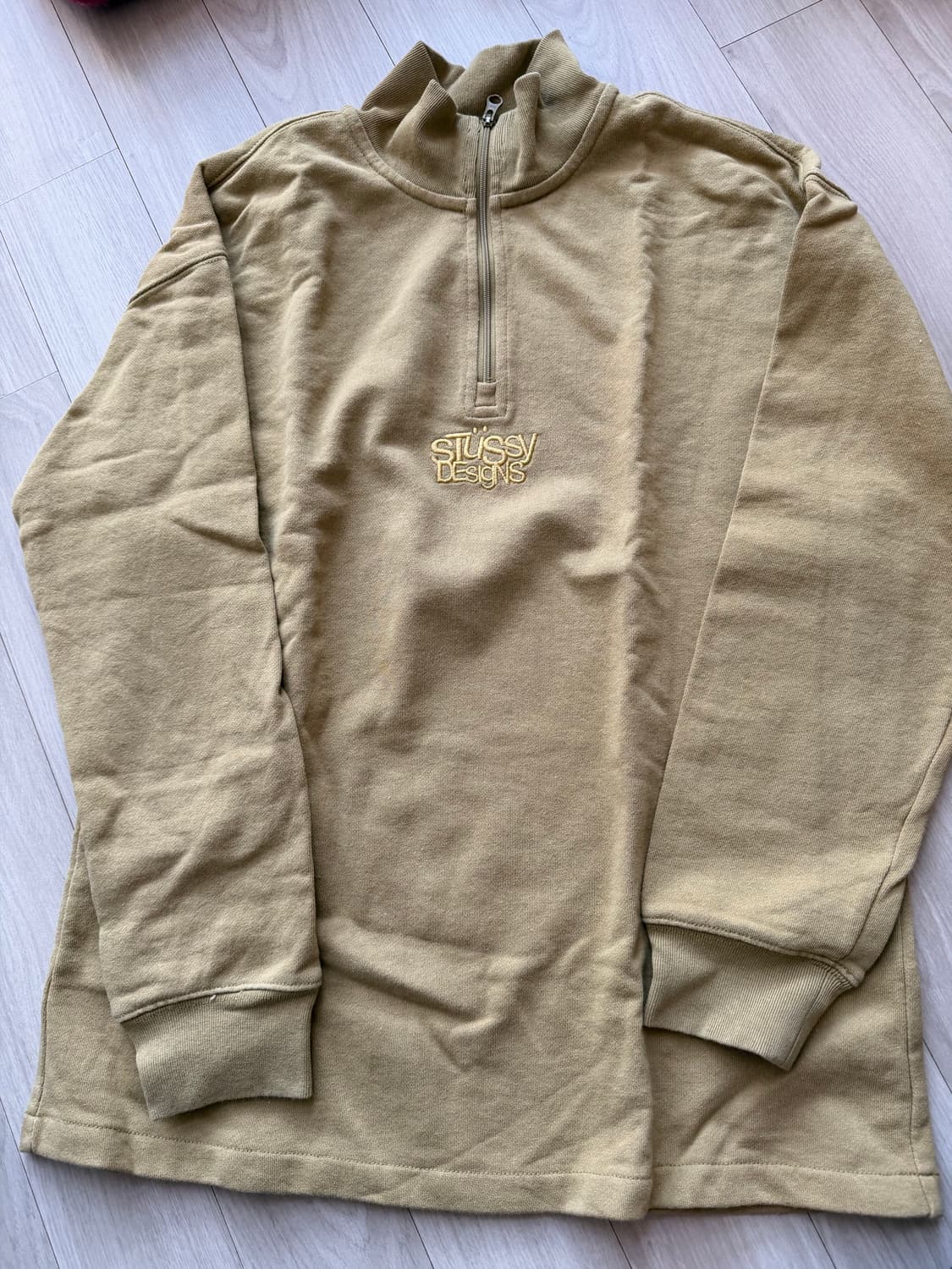 스투시 짚업 맨투맨 상품이미지1