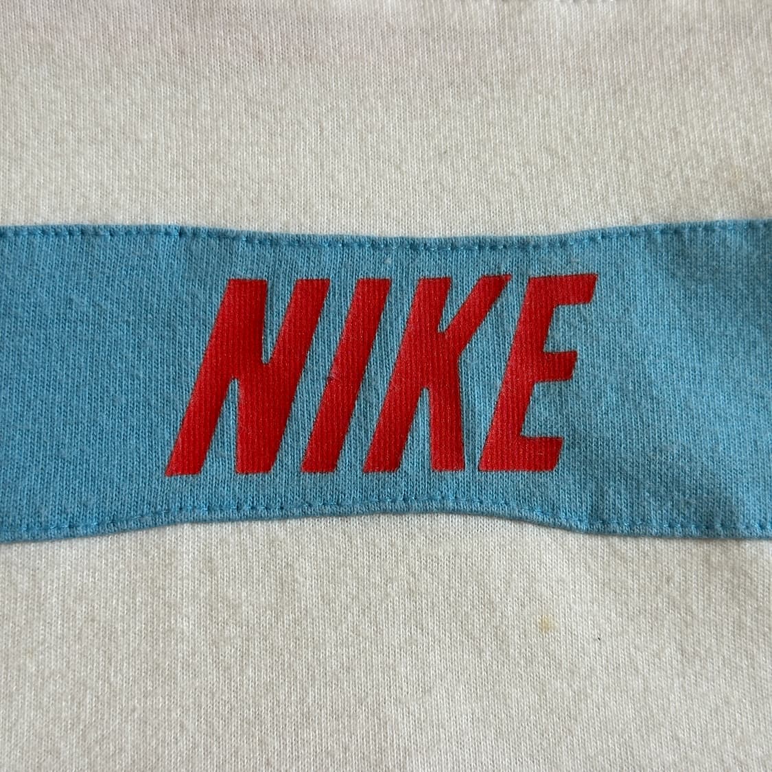 00’s Nike retro striped cotton 1/2 tee 상품이미지4
