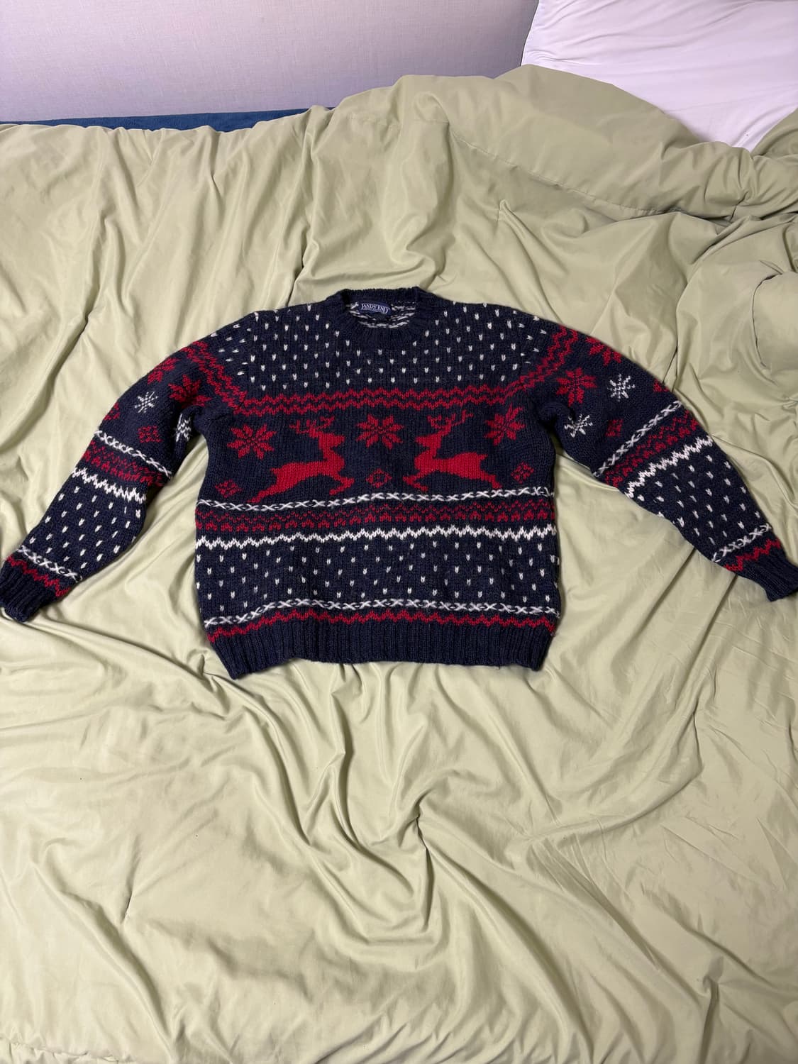 빈티지 노르딕 니트 상품이미지1