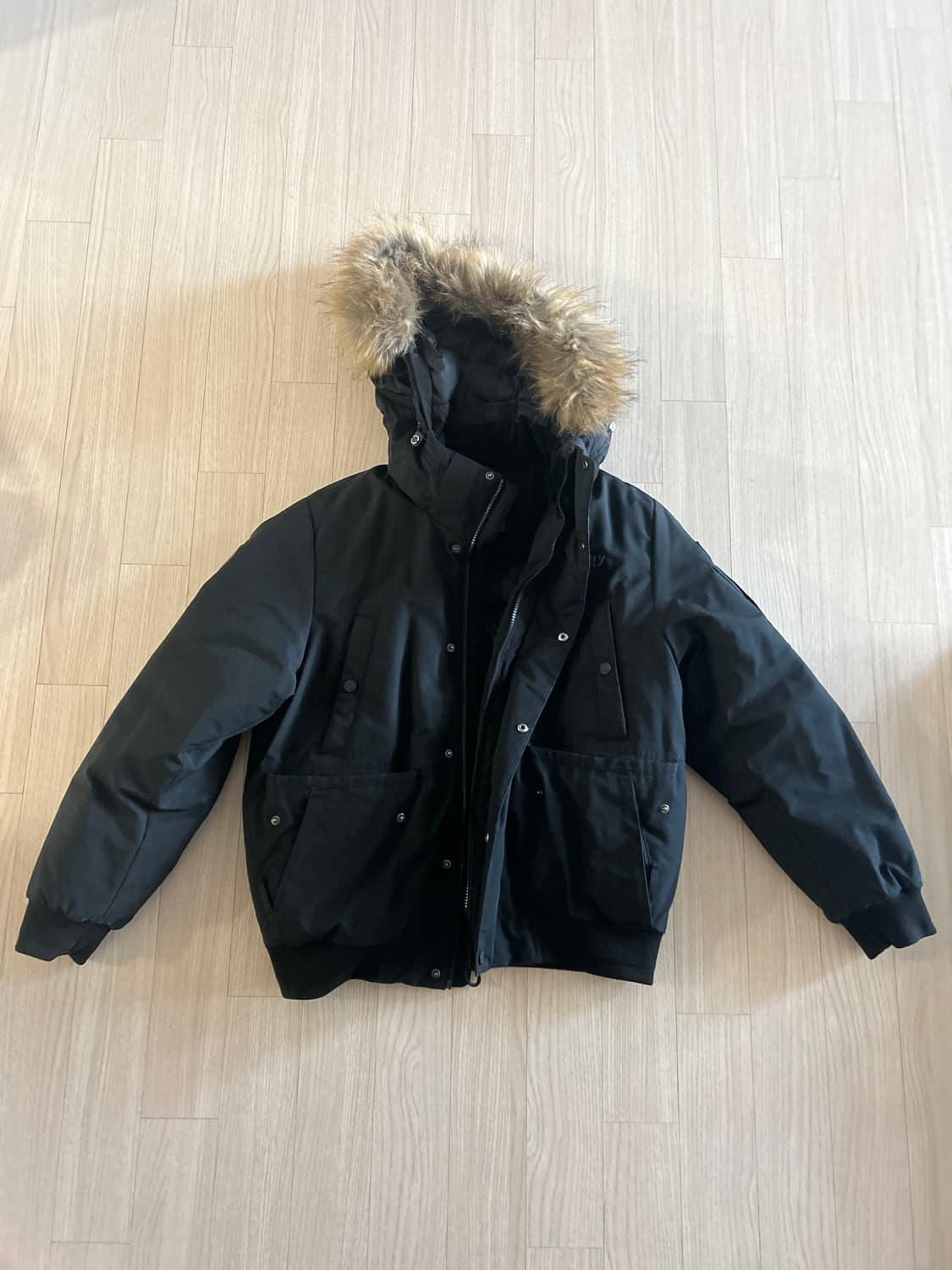 디스커버리 패딩 블랙 95 상품이미지1