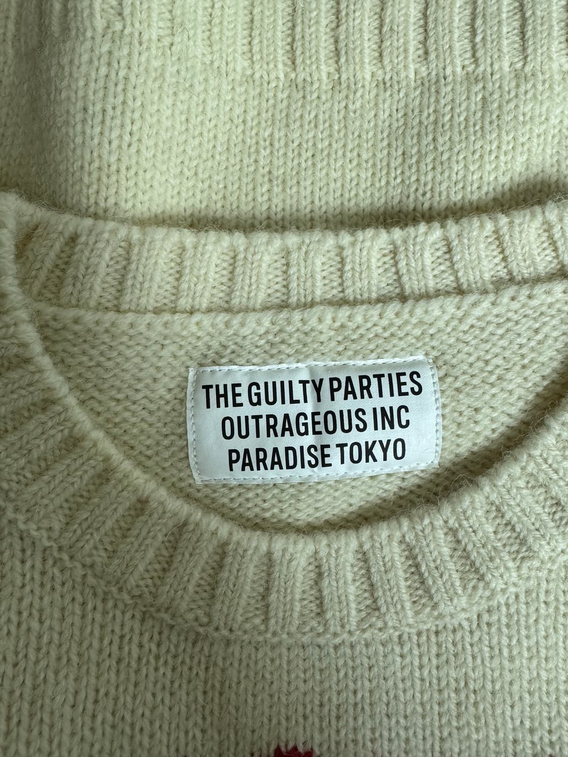 [M] 와코마리아 팀레이 안타르시아 크루넥 울 스웨터 상품이미지4