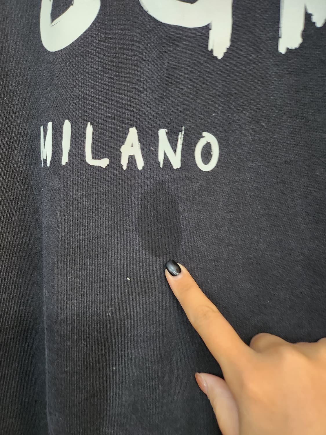 688) MSGM 밀라노 맨투맨 티셔츠 상품이미지6