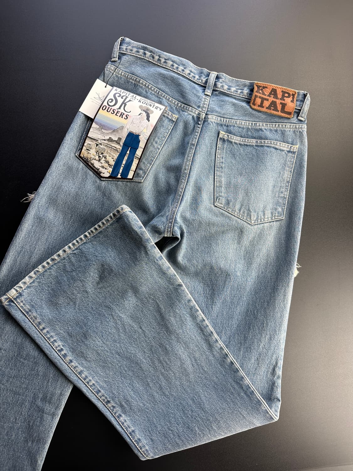 Kapital apron denim pants  상품이미지2