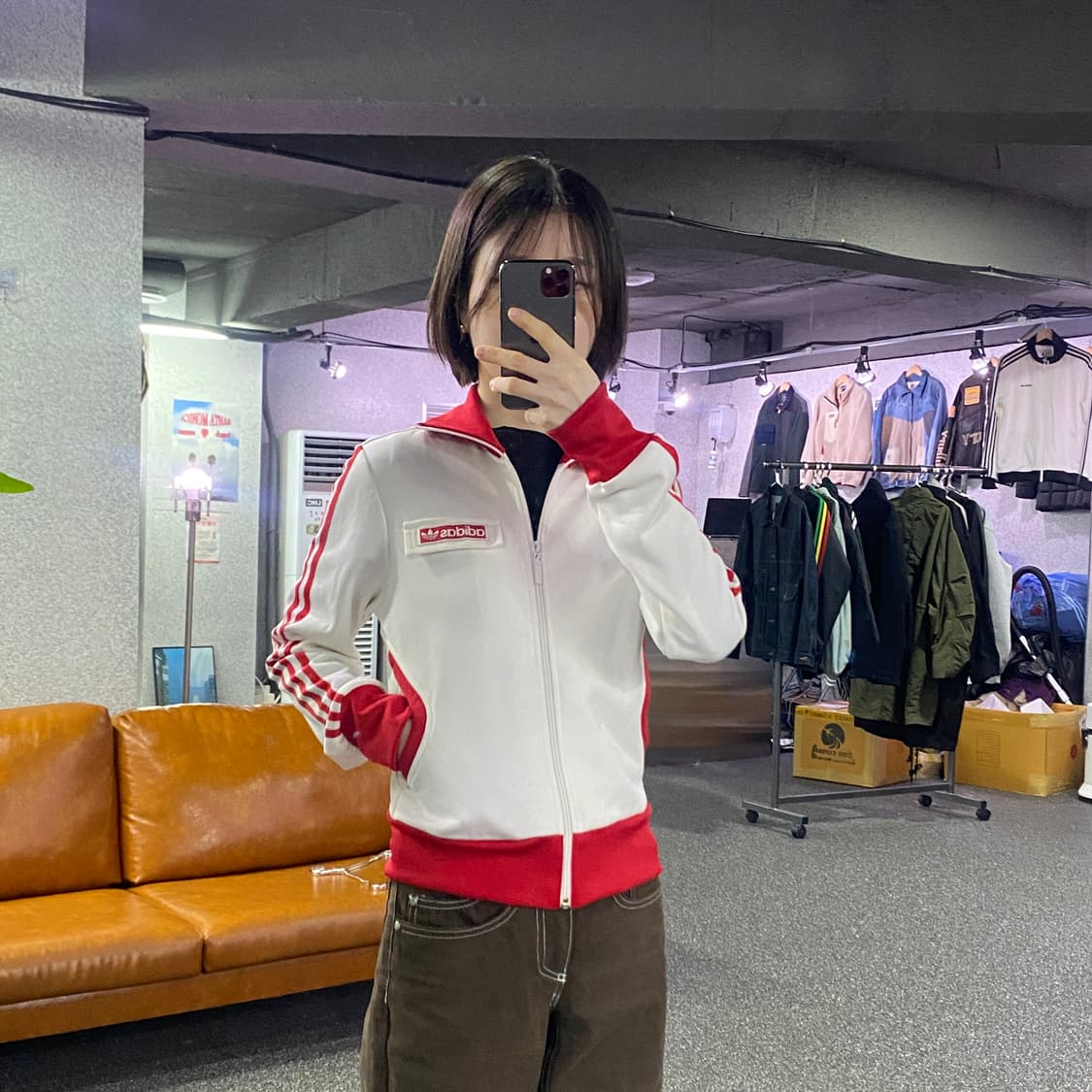 아디다스 올드스쿨 레드트랙탑 져지 B4401 상품이미지1