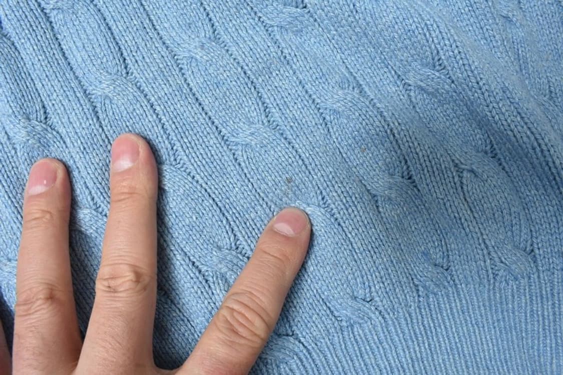 폴로 랄프로렌 반집업 케이블 니트 S N1296 상품이미지5