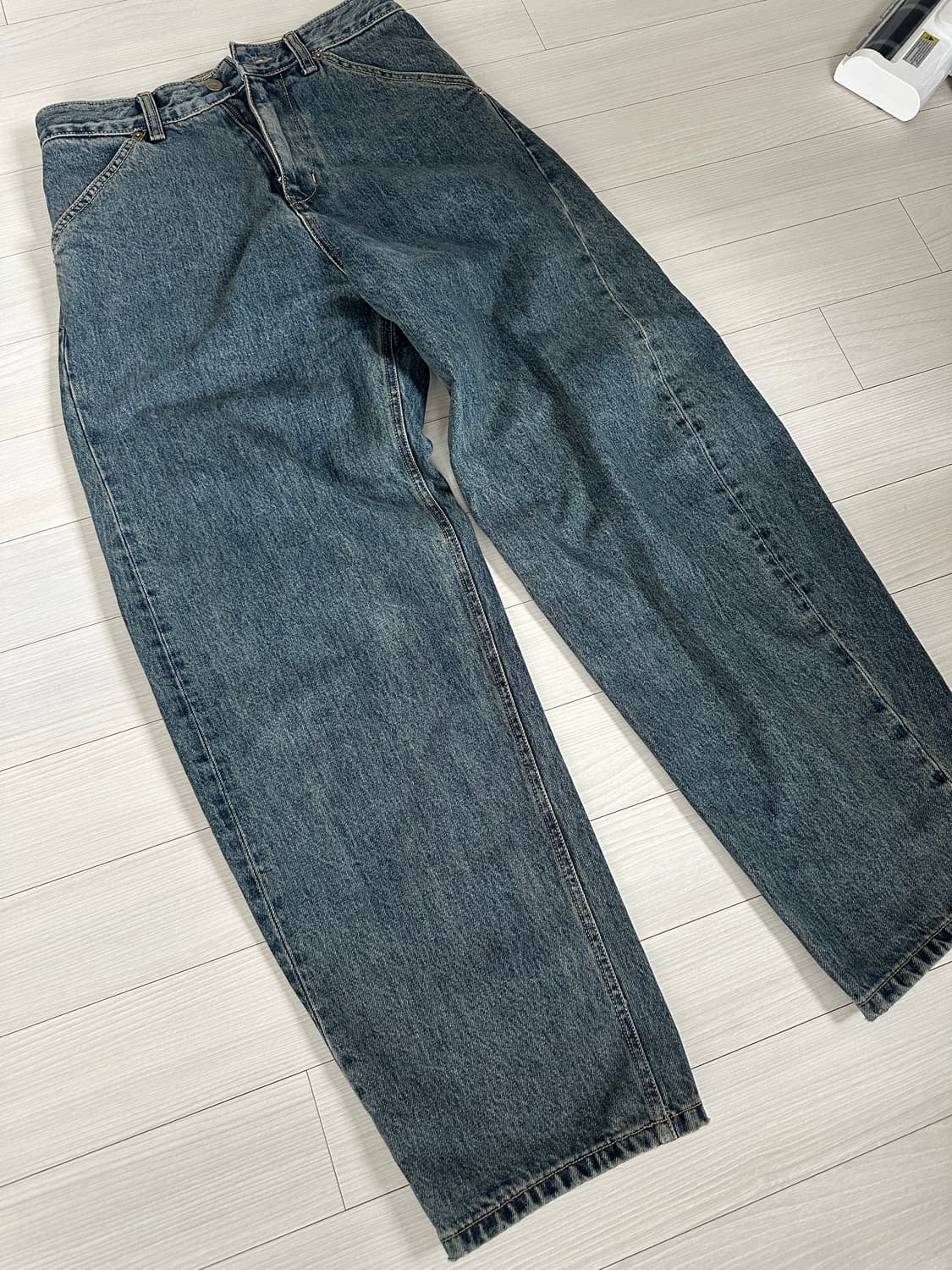 [1] 해칭룸 커브진 빈티지 블루 상품이미지1