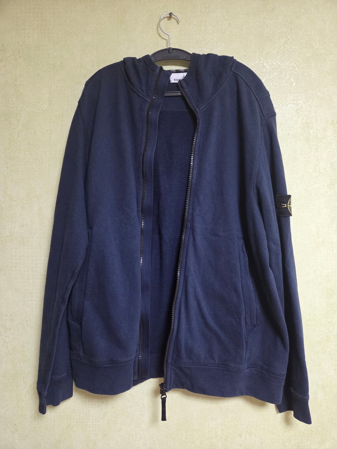 스톤아일랜드 후드집업 네이비 XL 상품이미지5