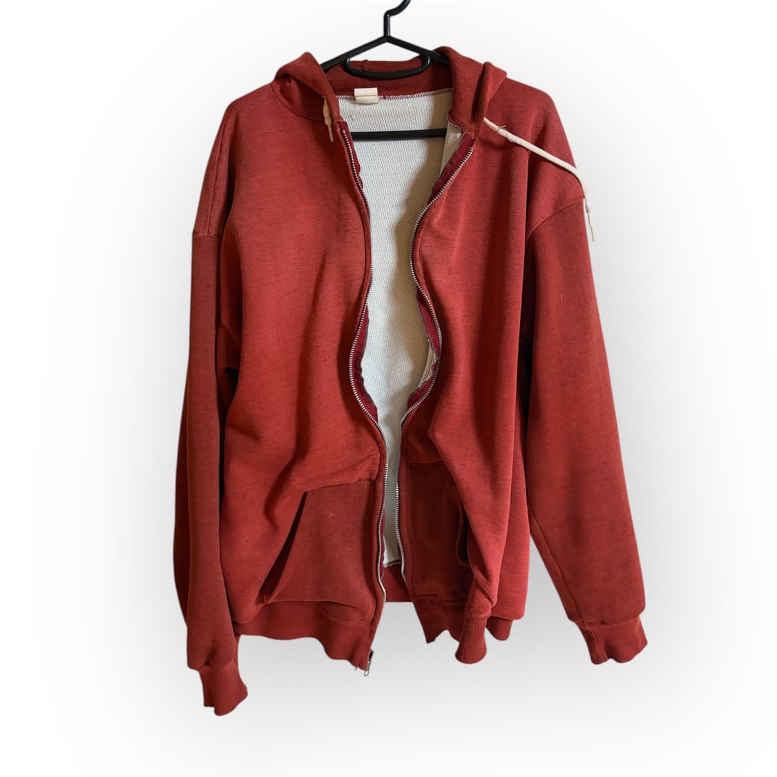 90s Thermal lining hoodie zip up 상품이미지6