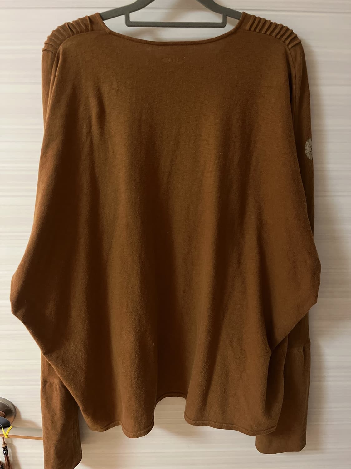 KAPITAL 캐피탈 브라운 헨리넥 니트 2사이즈 상품이미지3